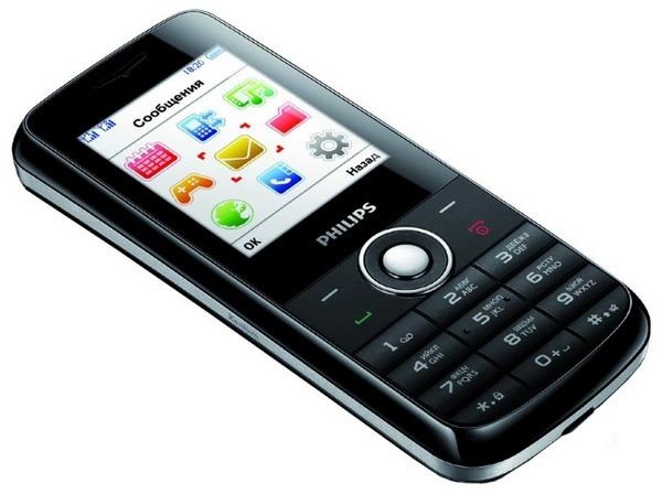 Philips Xenium X116 Black фото 2